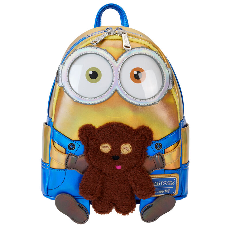 Loungefly Despicable Me Minions Bob Iridescent Mini Backpack | Despicable Me Accessories