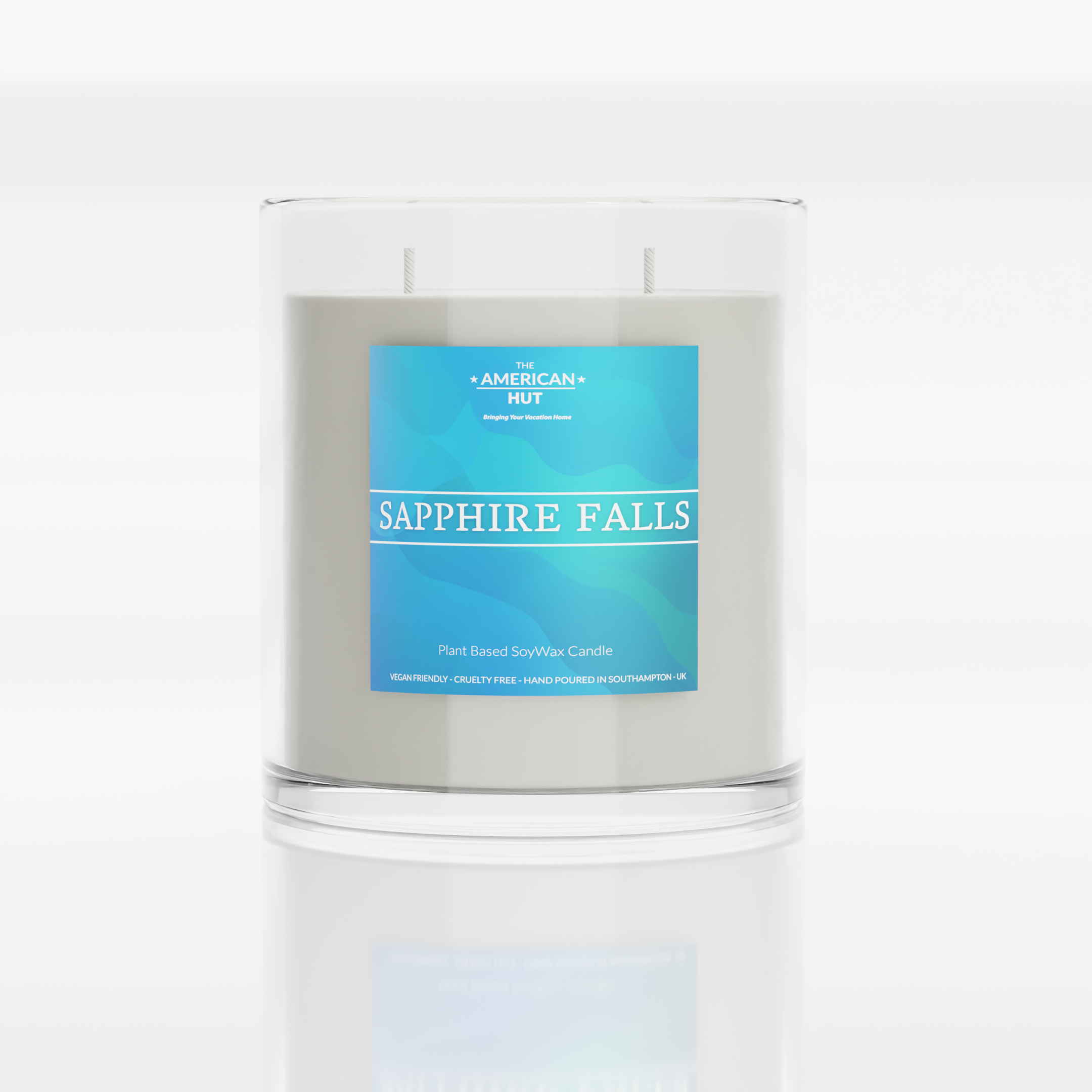 Sapphire Falls - Luxury Double Wick Candle