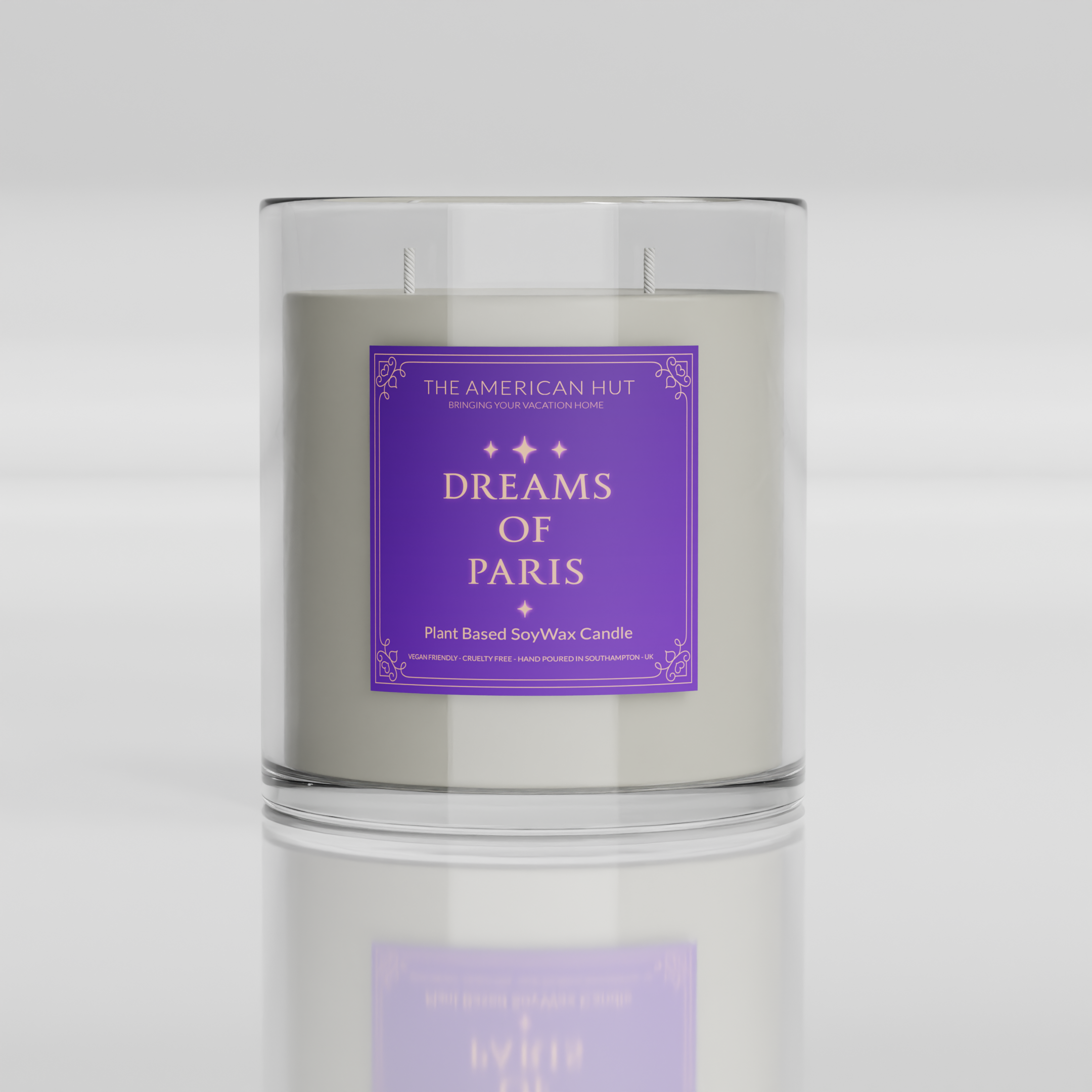 Dreams of Paris - Luxury Two Wick Candle