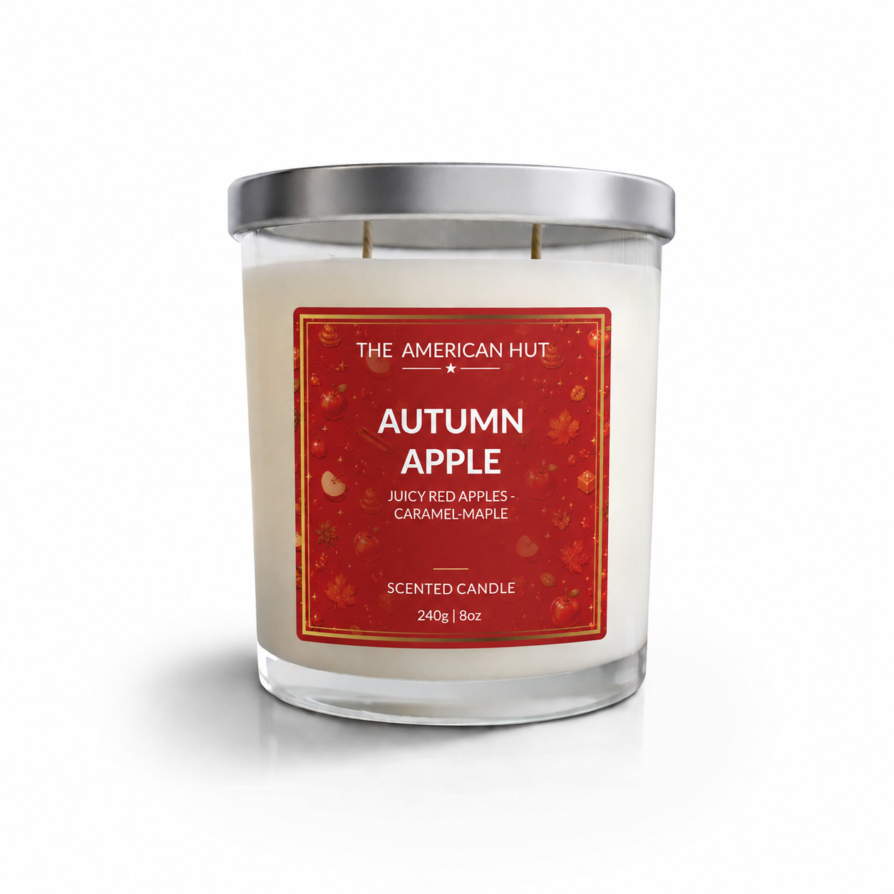 Autumn Apple - Luxury Two Wick Candle