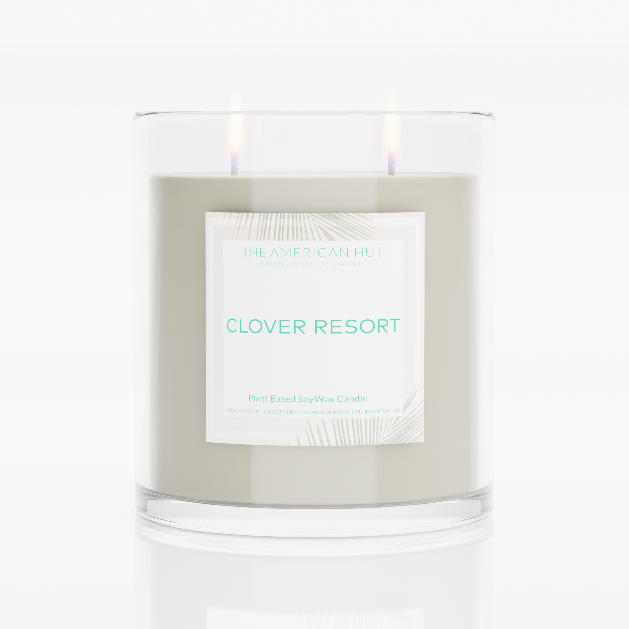 Clover Resort - Double Wick Candle