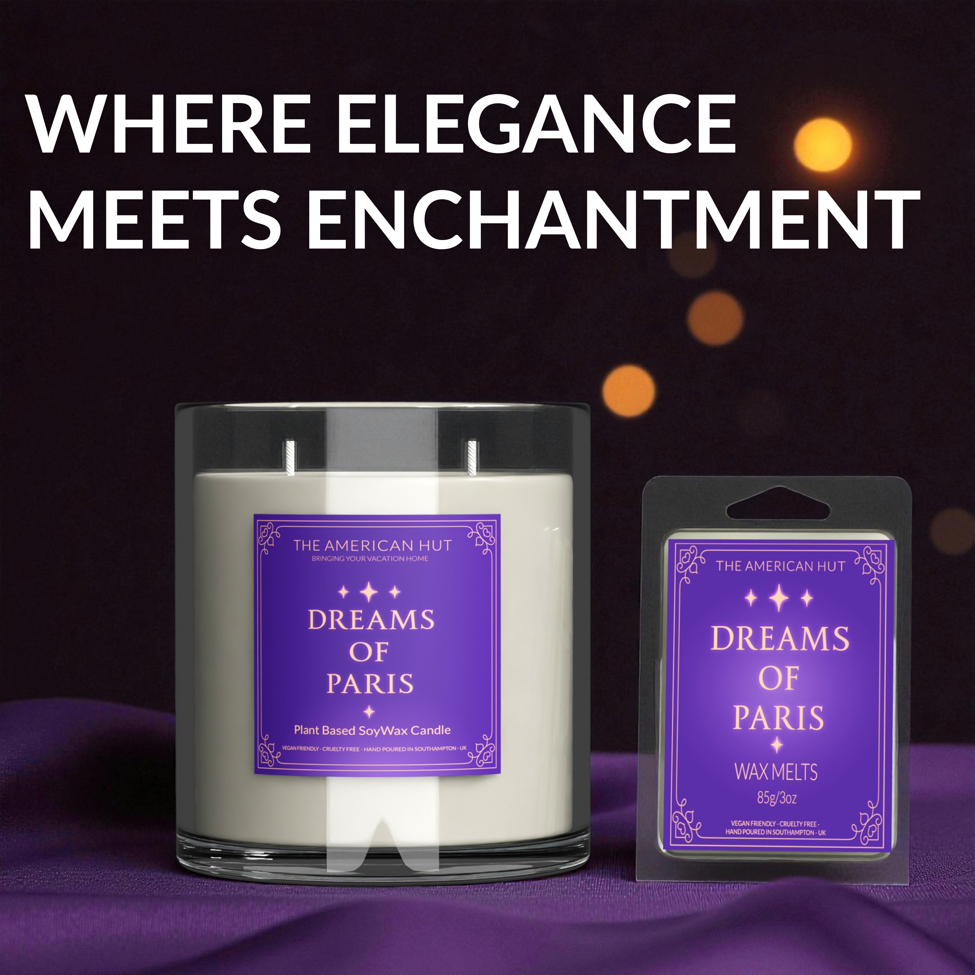 Dreams of Paris - Luxury Two Wick Candle