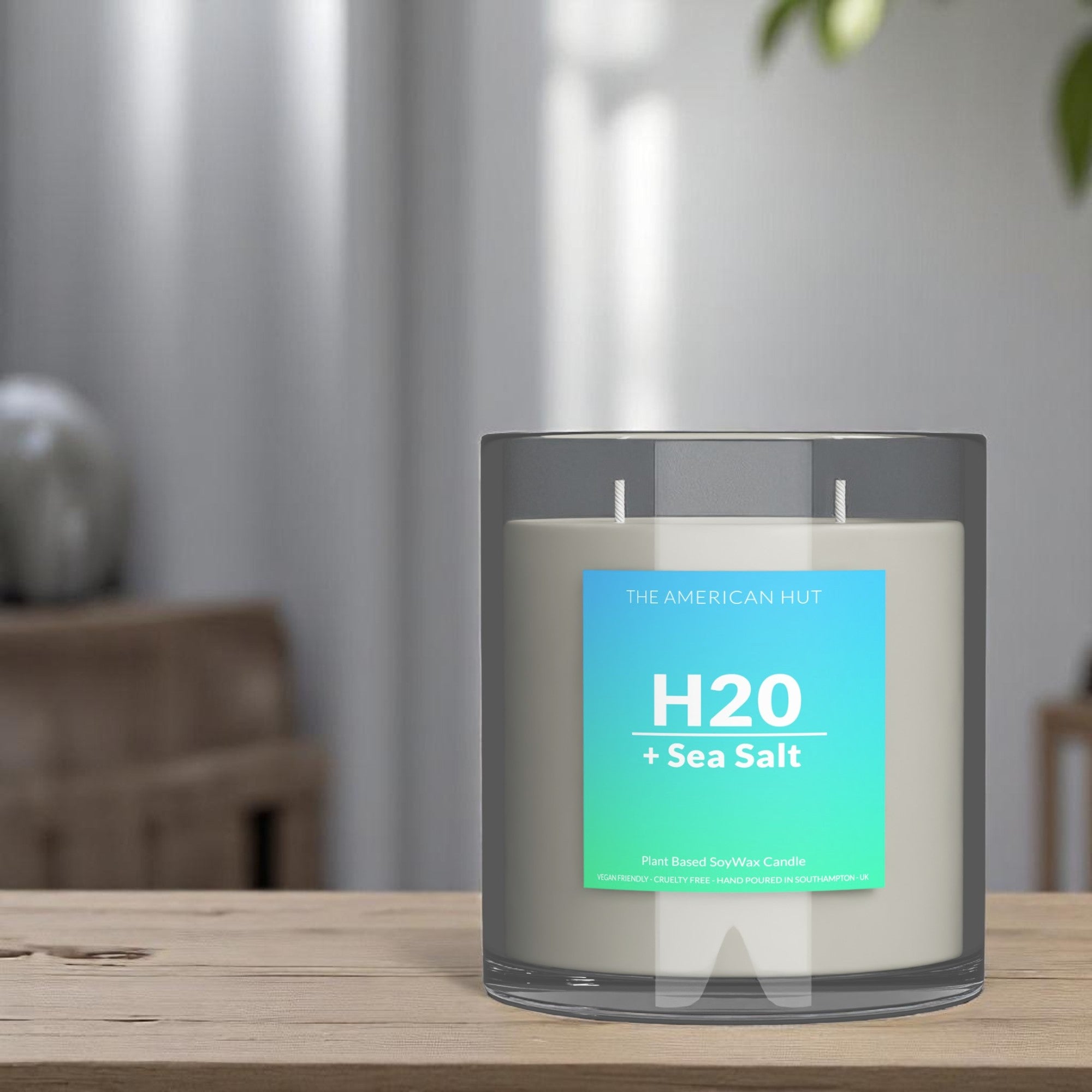 H20 + Sea Salt- Candle