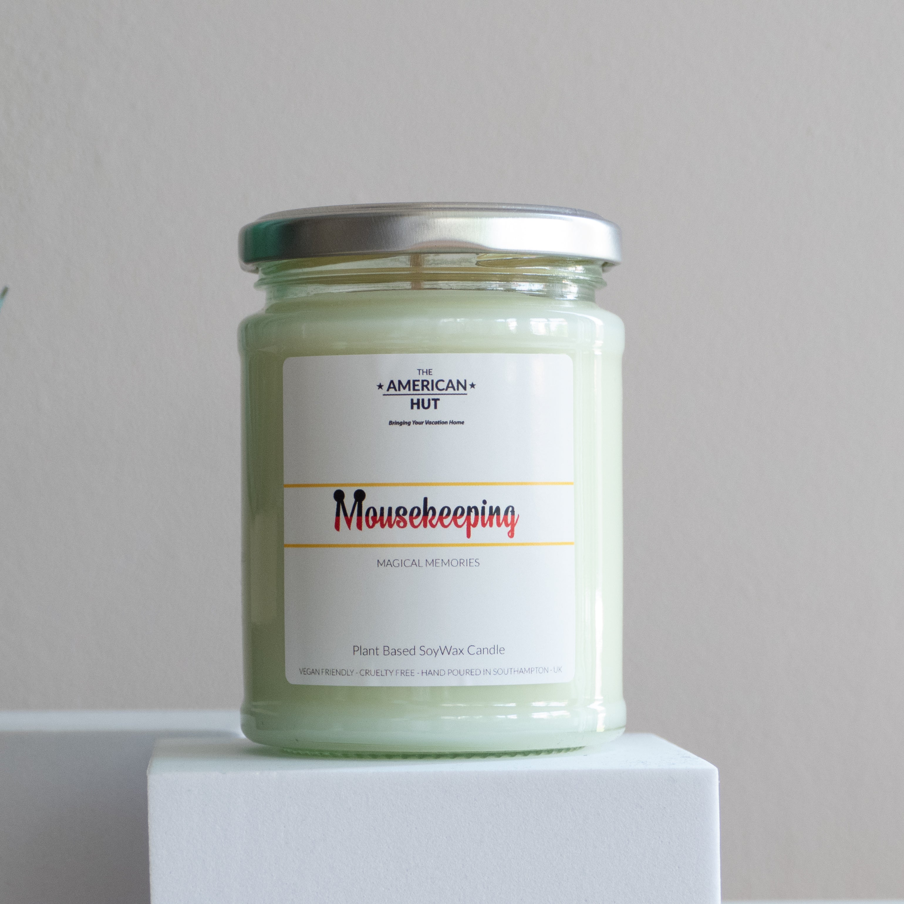 Mousekeeping Fresh Linen -Jam Jar Candle