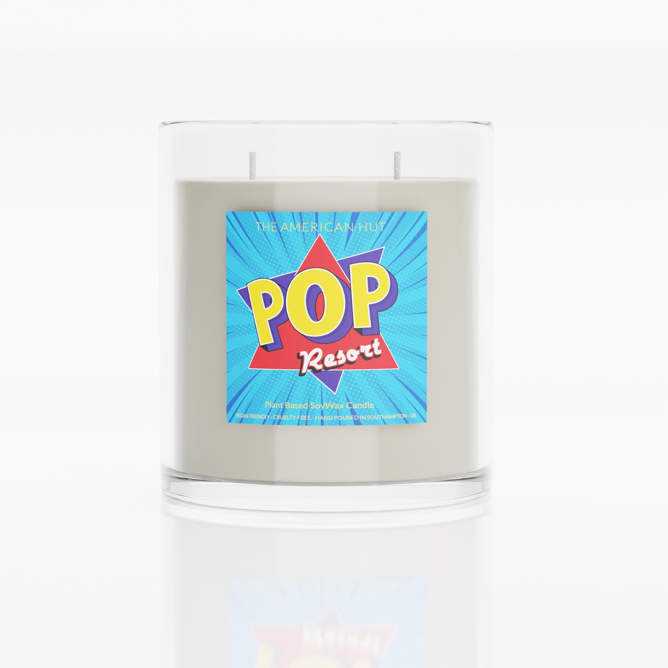 Pop Resort - Luxury Two Wick Candle