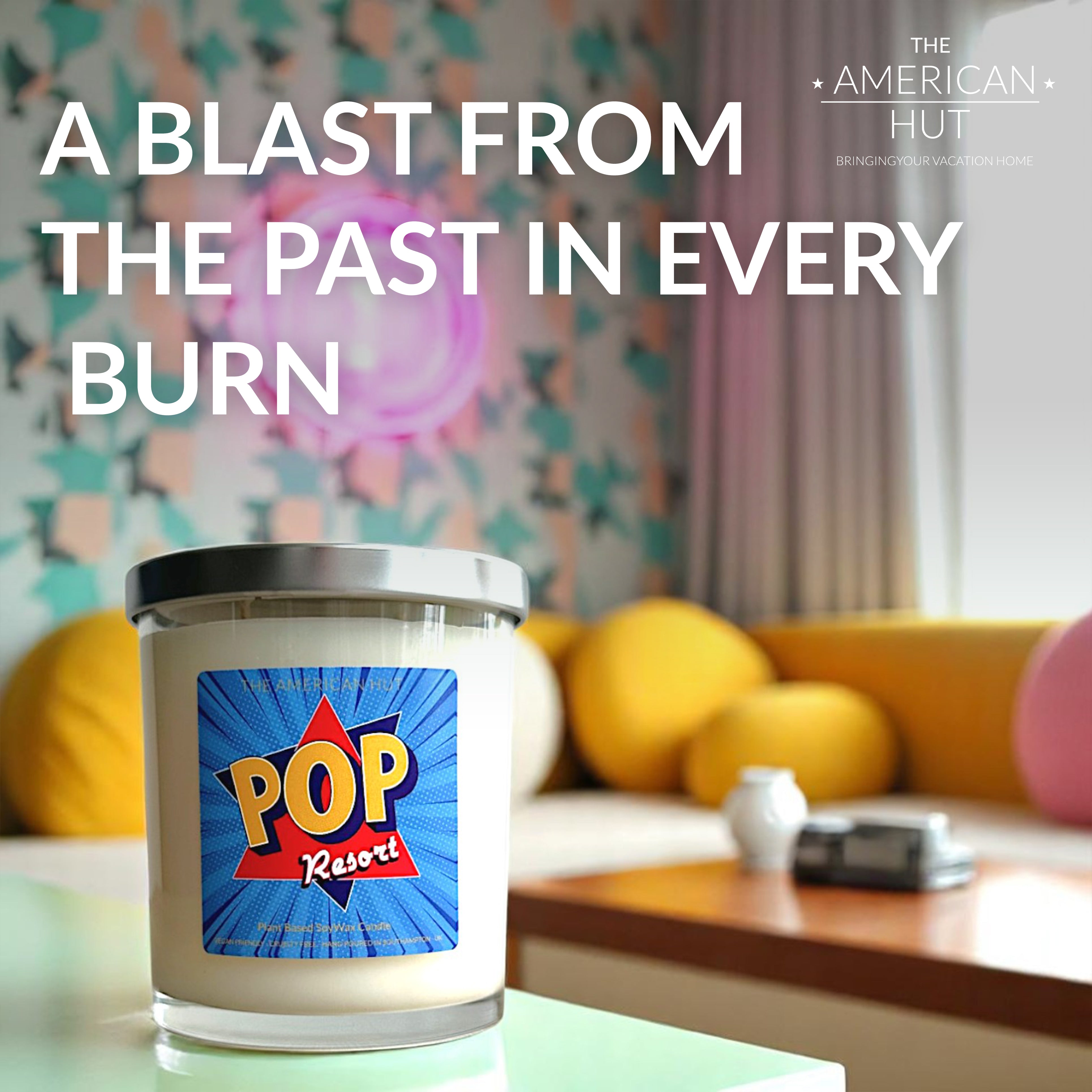 Pop Resort - Double Wick Candle