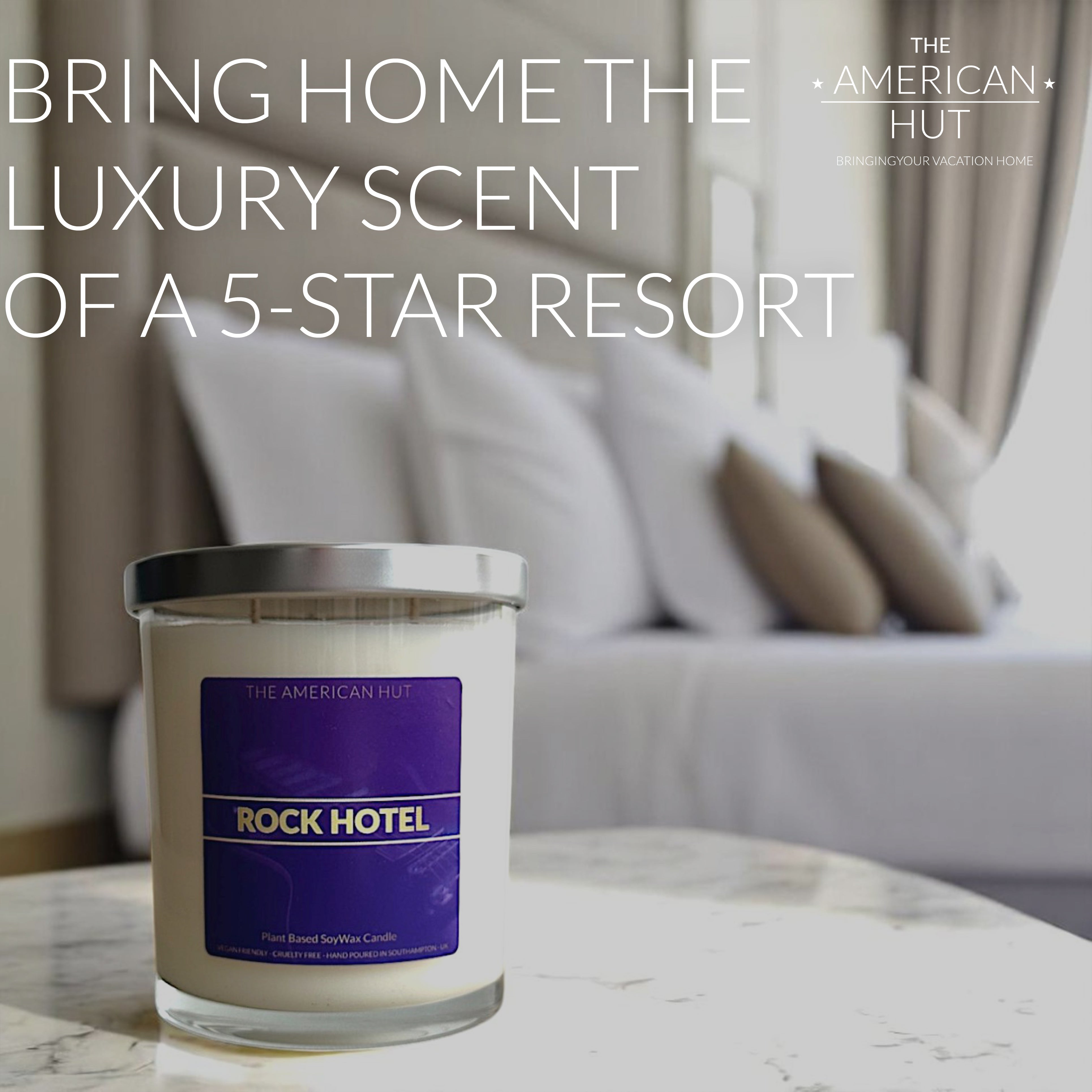 Rock Hotel - Luxury Two Wick Candle