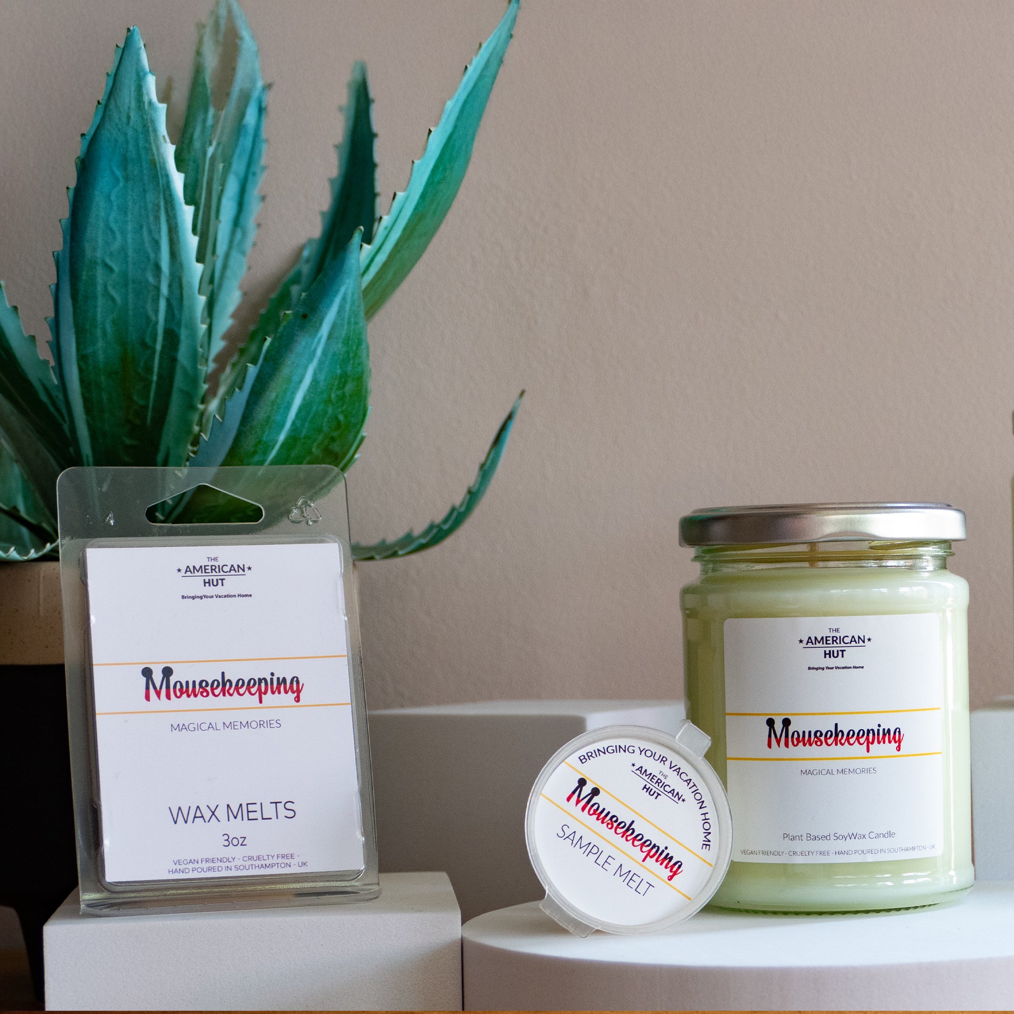 Mousekeeping Fresh Linen -Jam Jar Candle
