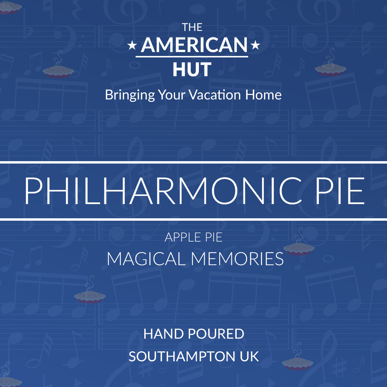 Philharmonic Apple Pie Scented Candles Diffusers & Wax Melts