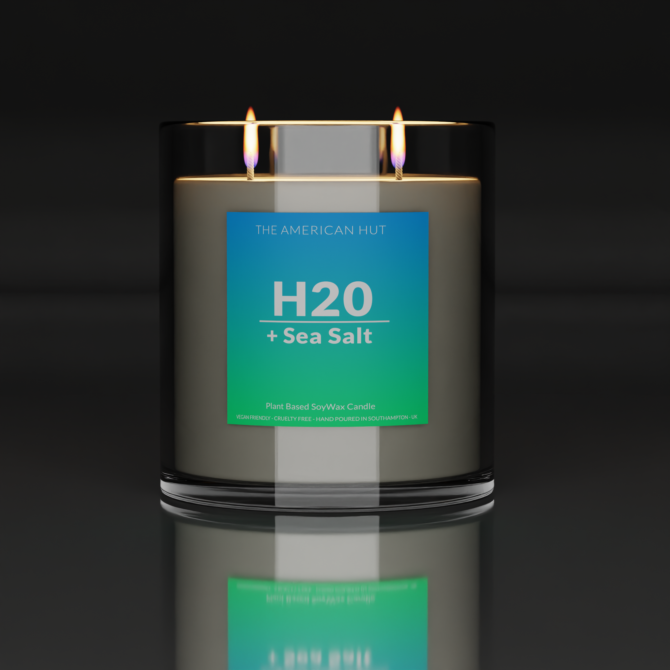 H20 + Sea Salt- Candle