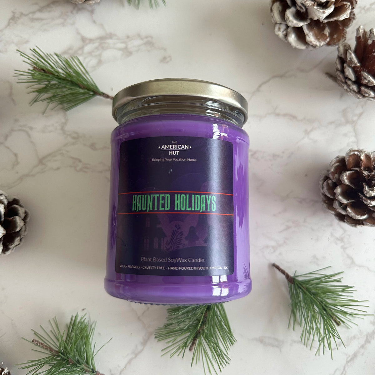 Haunted Holidays - Jam Jar Candle