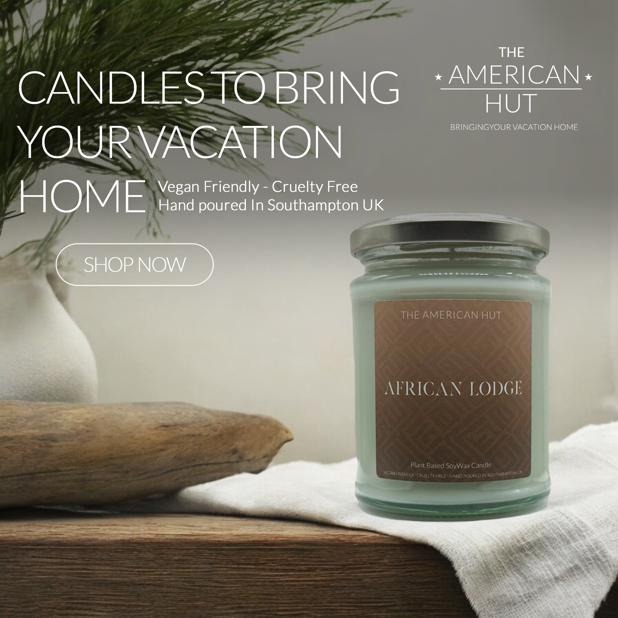 African Lodge- Jar Candle