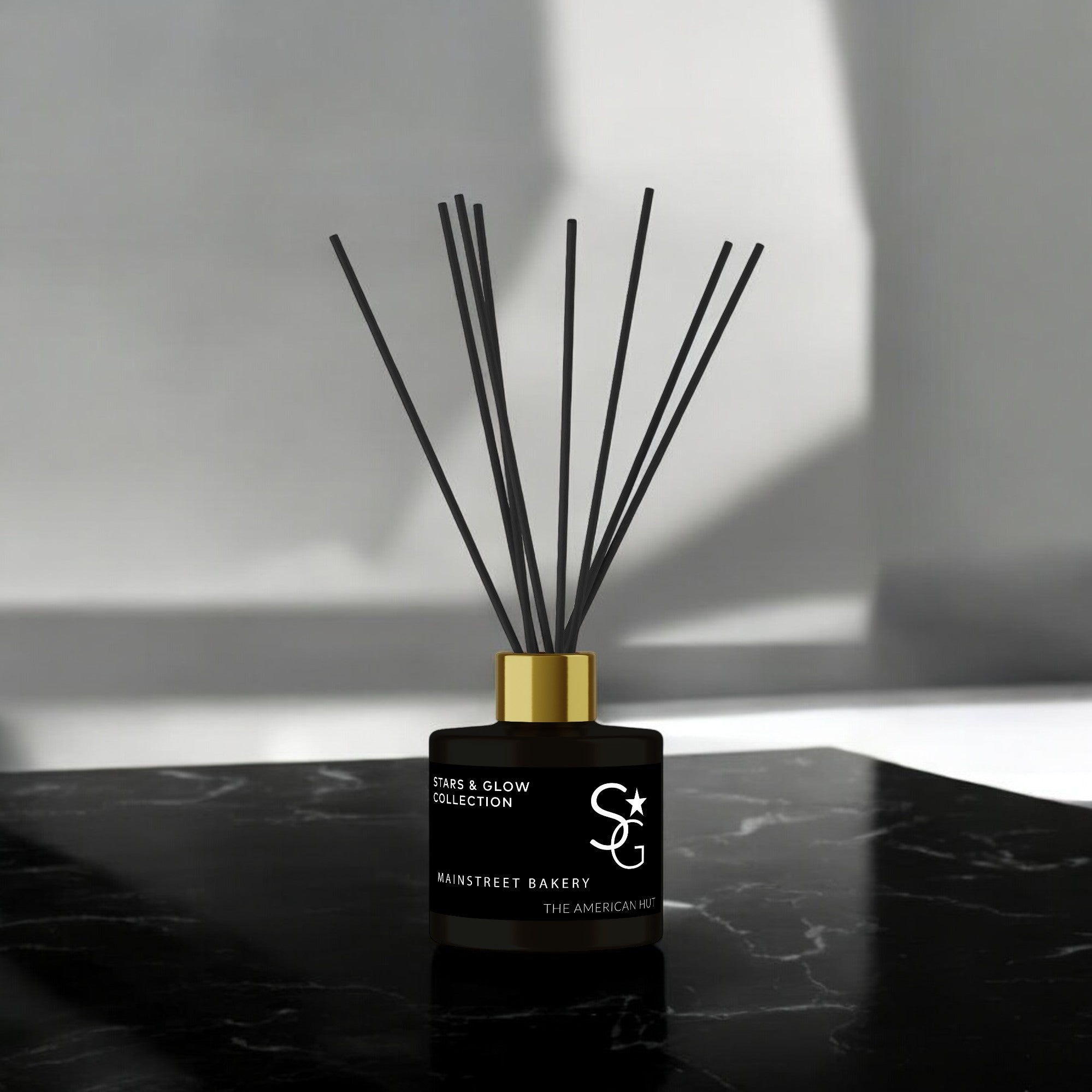 Mainstreet Bakery - Premium Reed Diffuser - Stars & Glow Collection by The American Hut