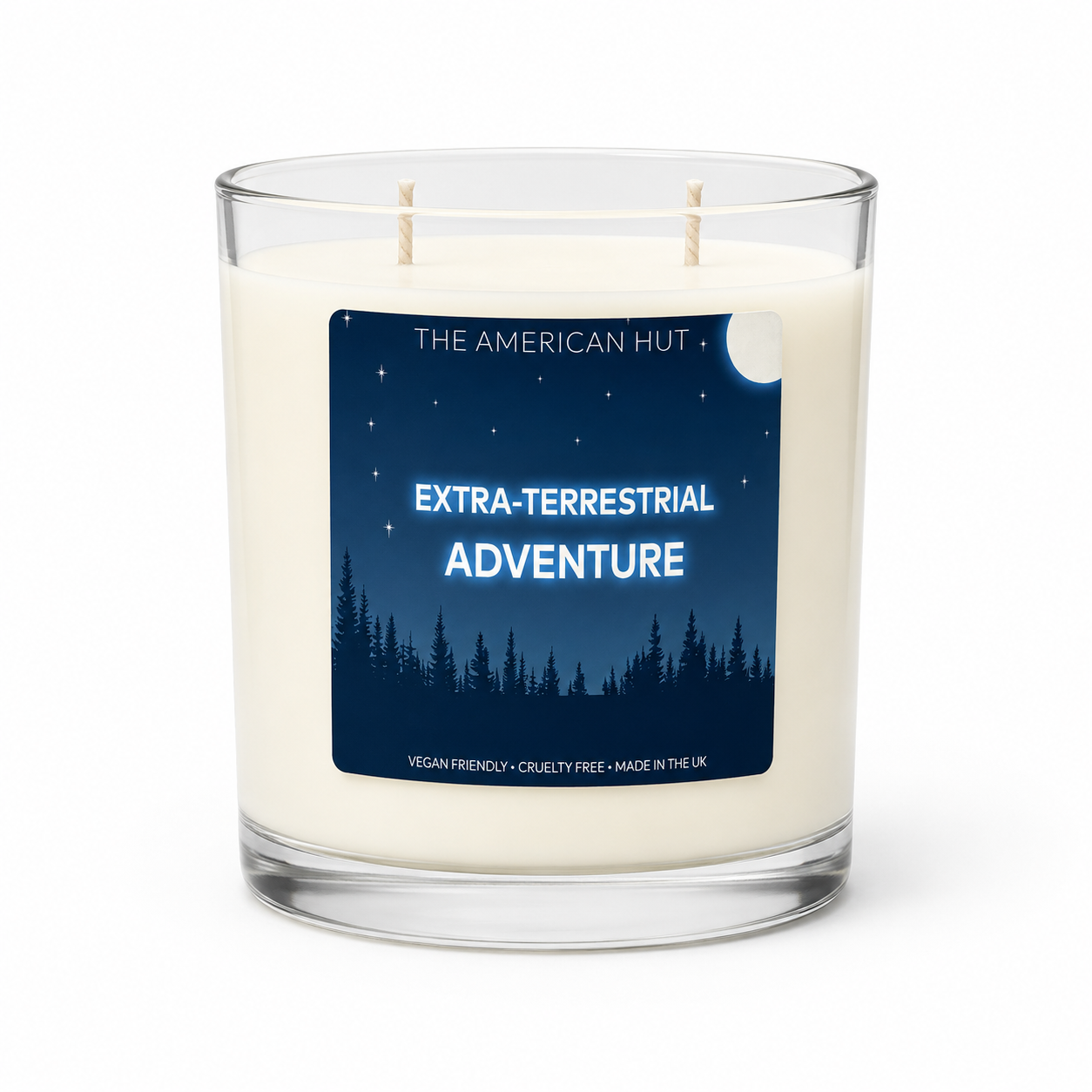 Extra-Terrestrial Adventure luxury two-wick candle — The American Hut