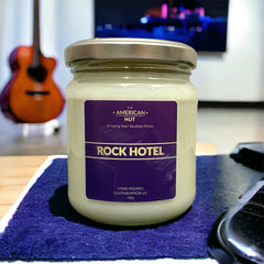 Rock Hotel - Jam Jar Glass Candle