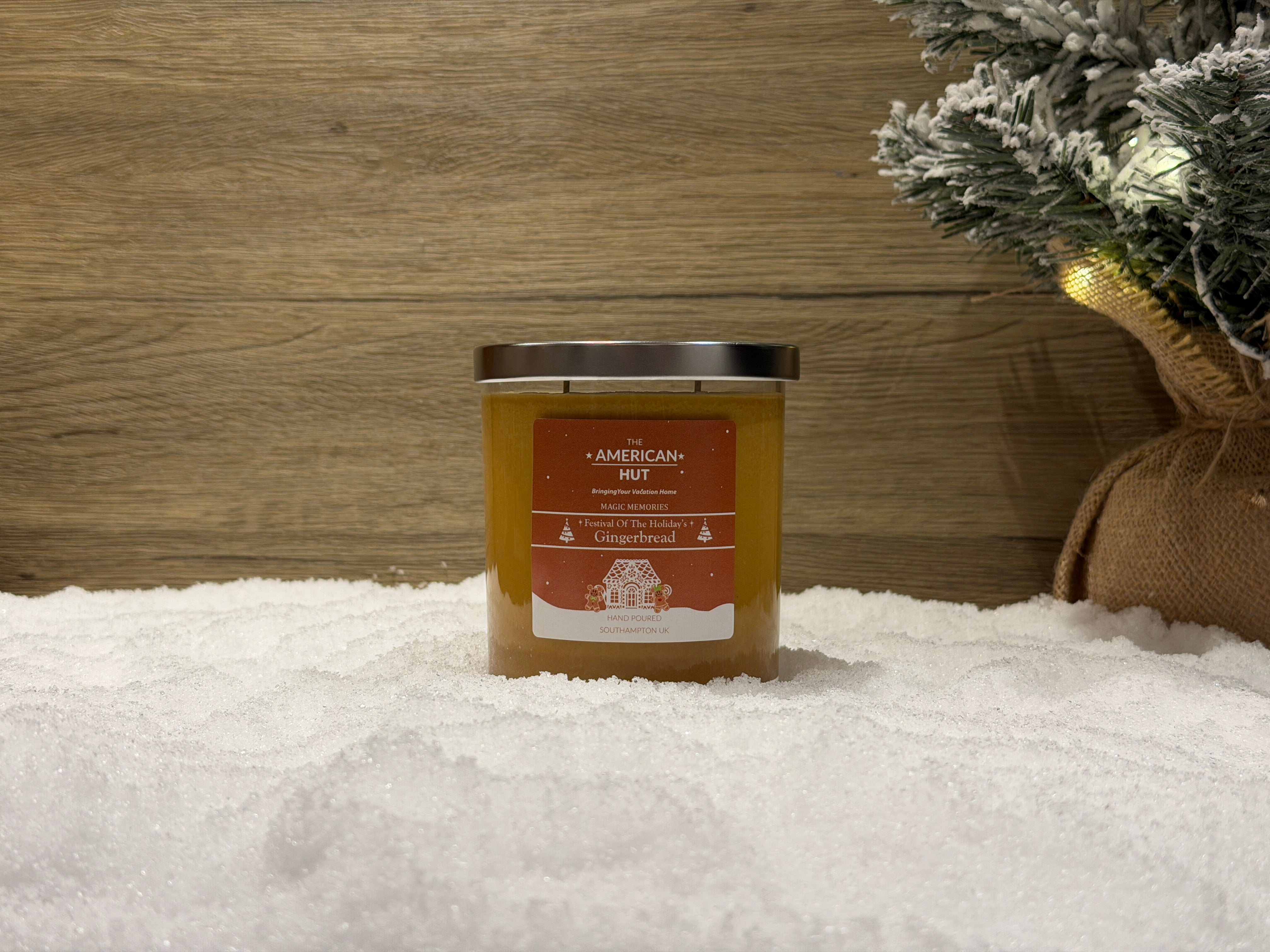 Gingerbread Holiday - Luxury Two Wick Candle