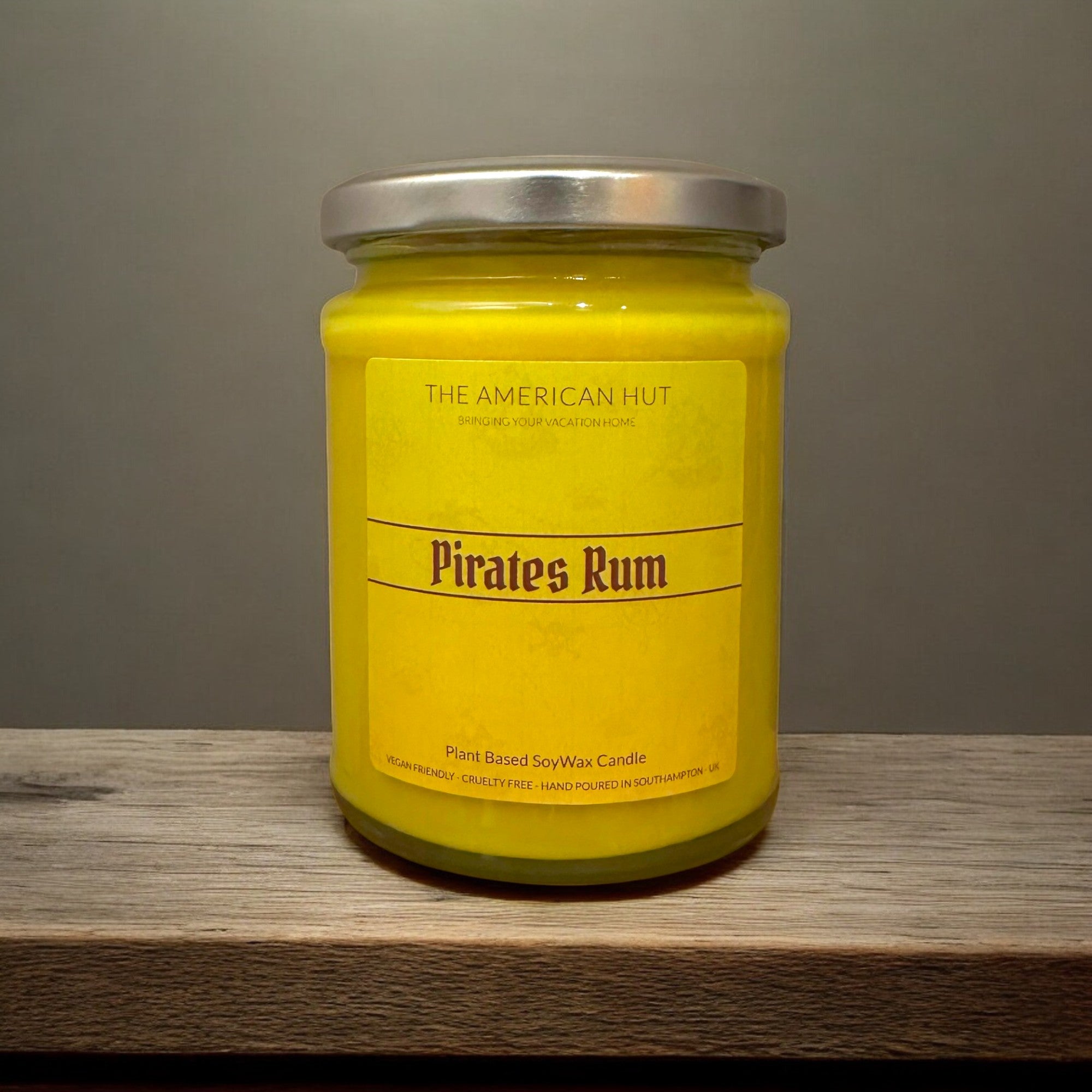 Pirates Banana Rum - Jam Jar Candle