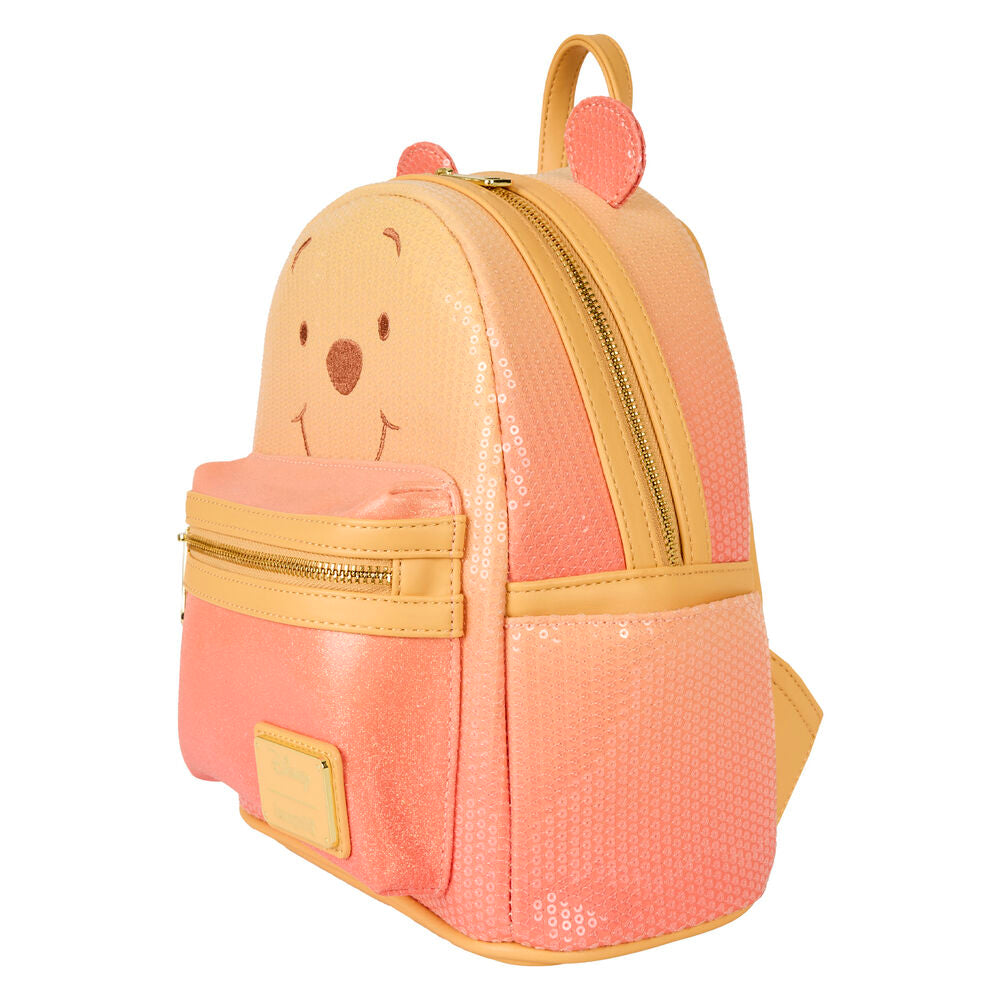 Loungefly - Disney Winnie The Pooh Sequin Glitter Mini Backpack