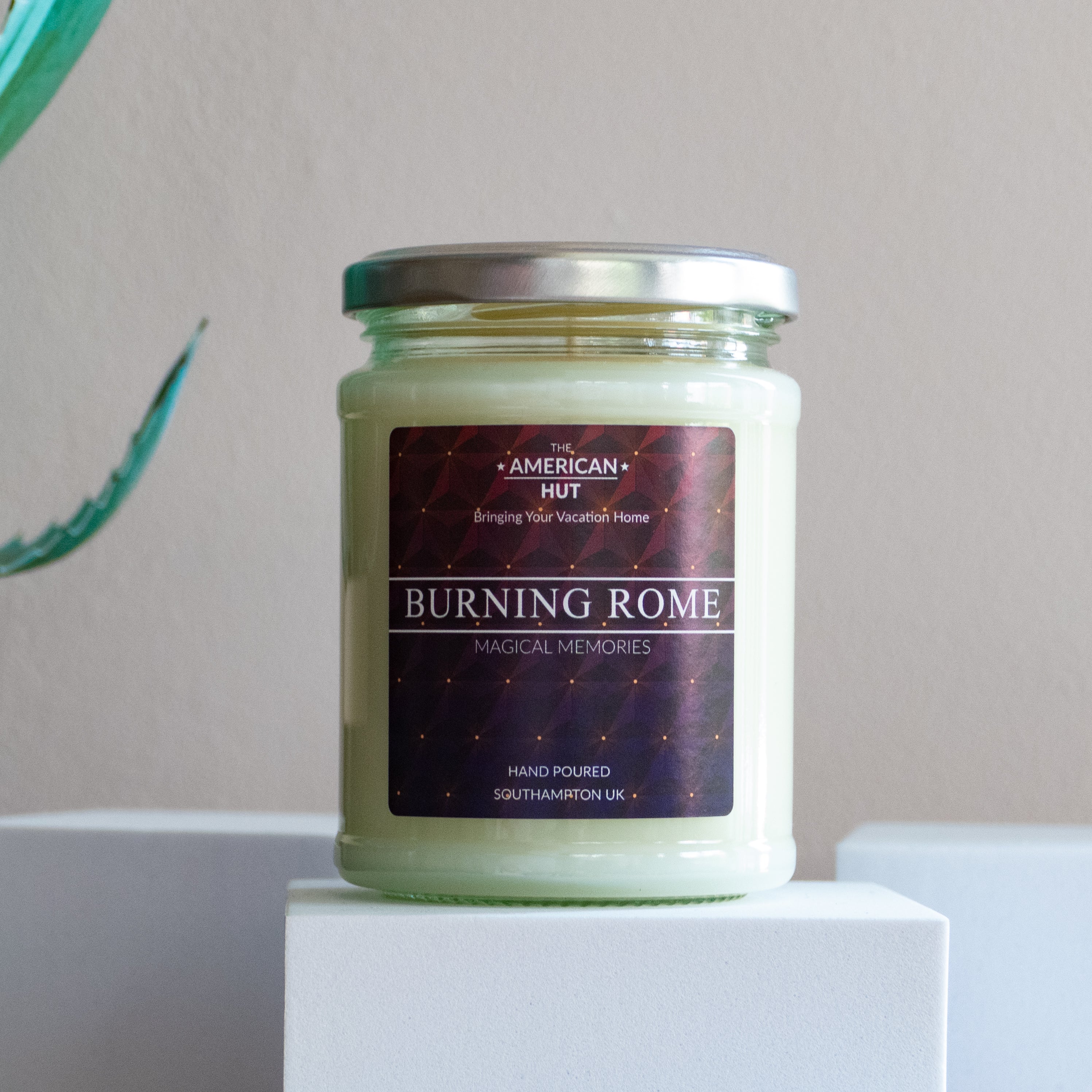 Burning Rome - Inspired by Disney's EPCOT Spaceship Earth Smell, 12oz Candle White Wax