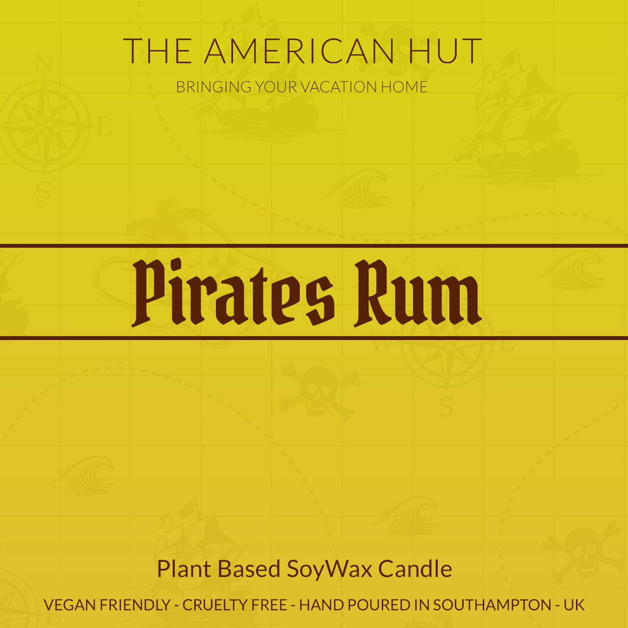 Pirates Banana Rum - Jam Jar Candle