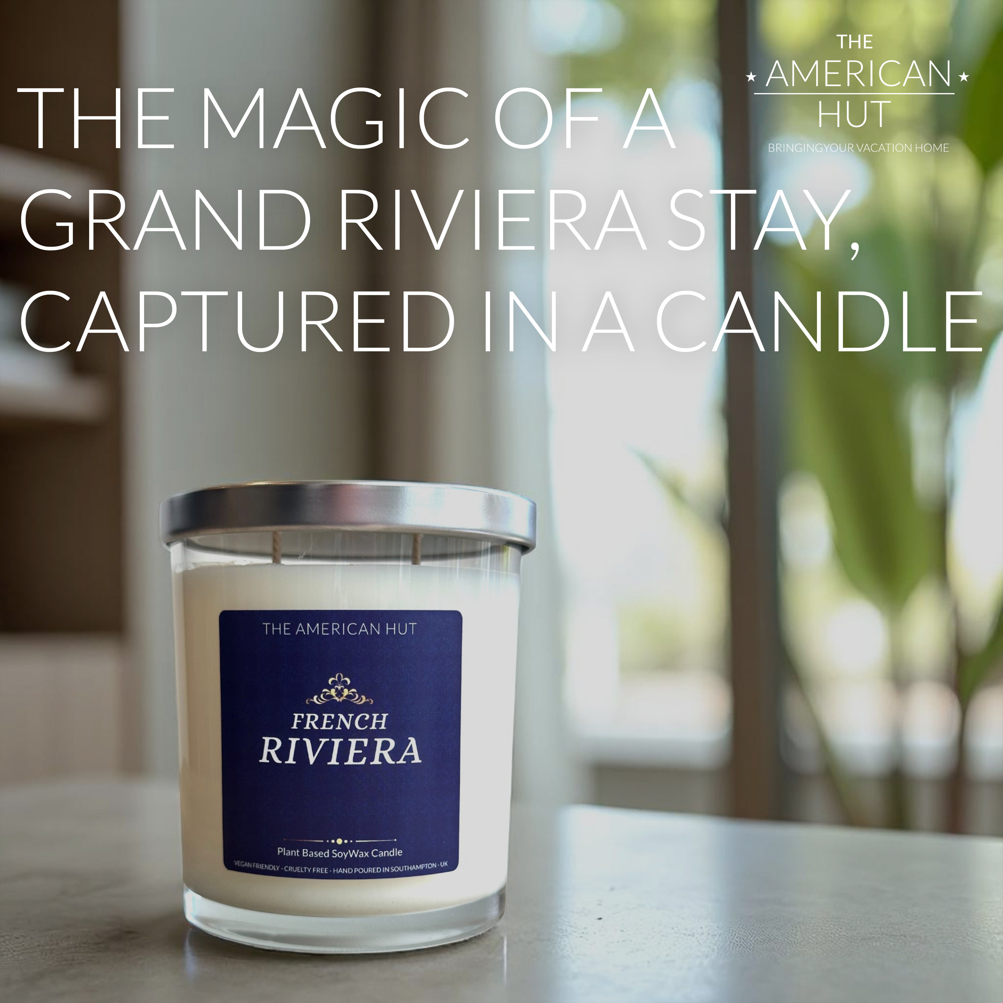 French Riviera Resort - Double Wick Candle