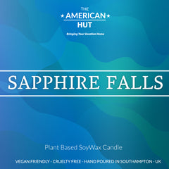 Sapphire Falls - Jam Jar Glass Candle