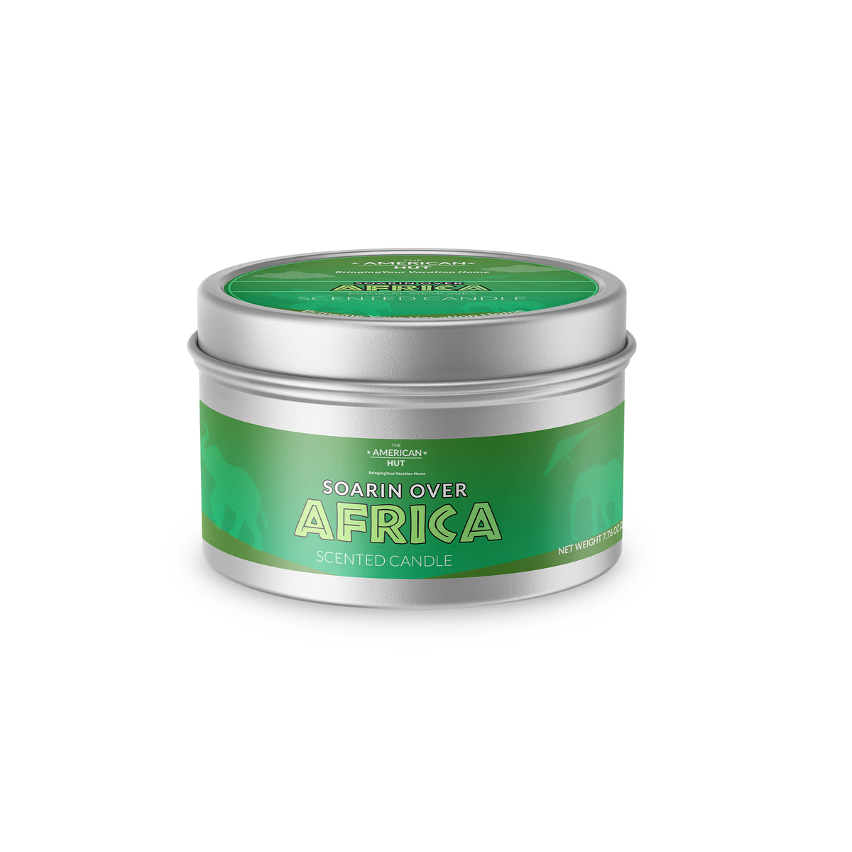 Soarin Over Africa - Tin Candle with crackling wooden wick