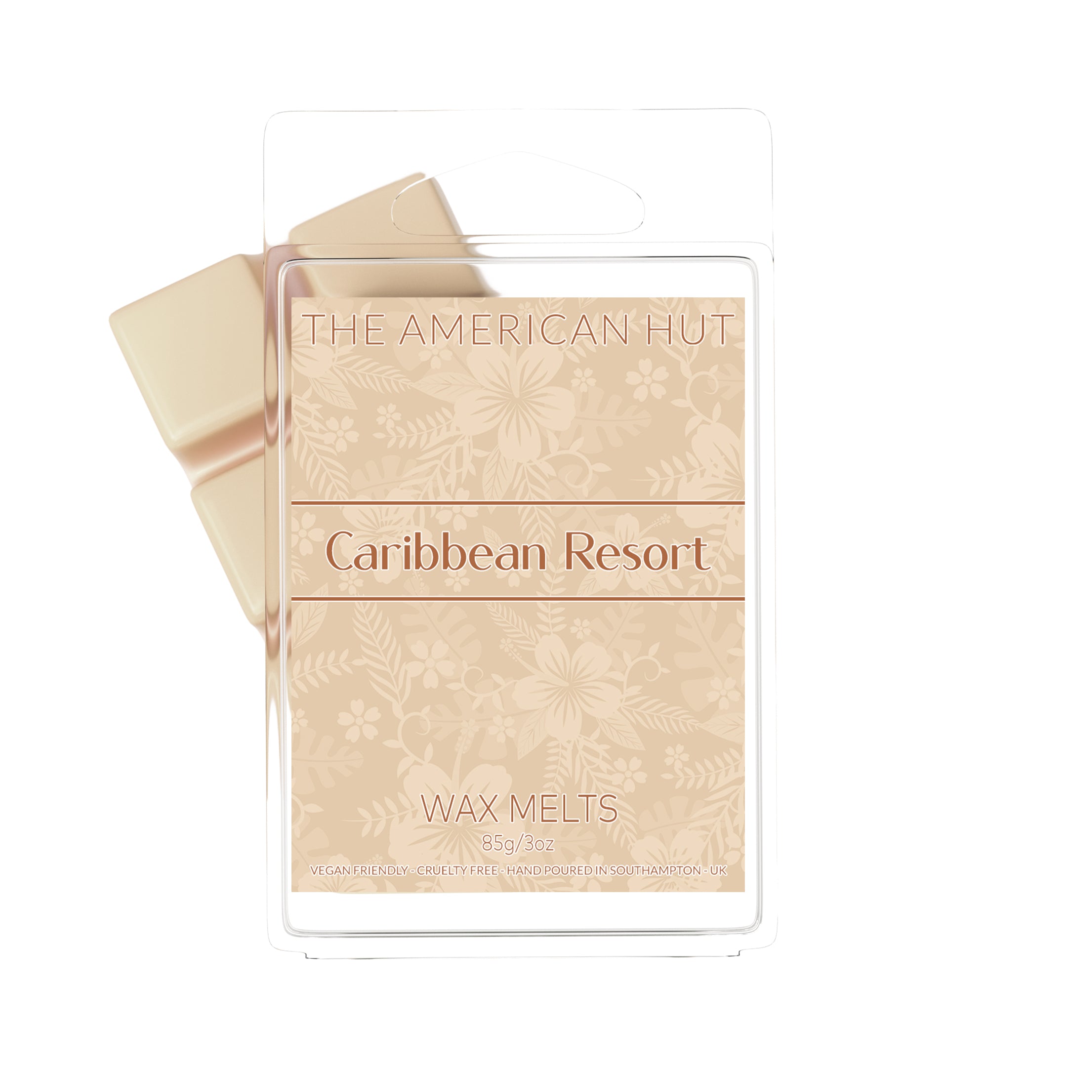 Caribbean Resort tropical scented wax melt by The American Hut