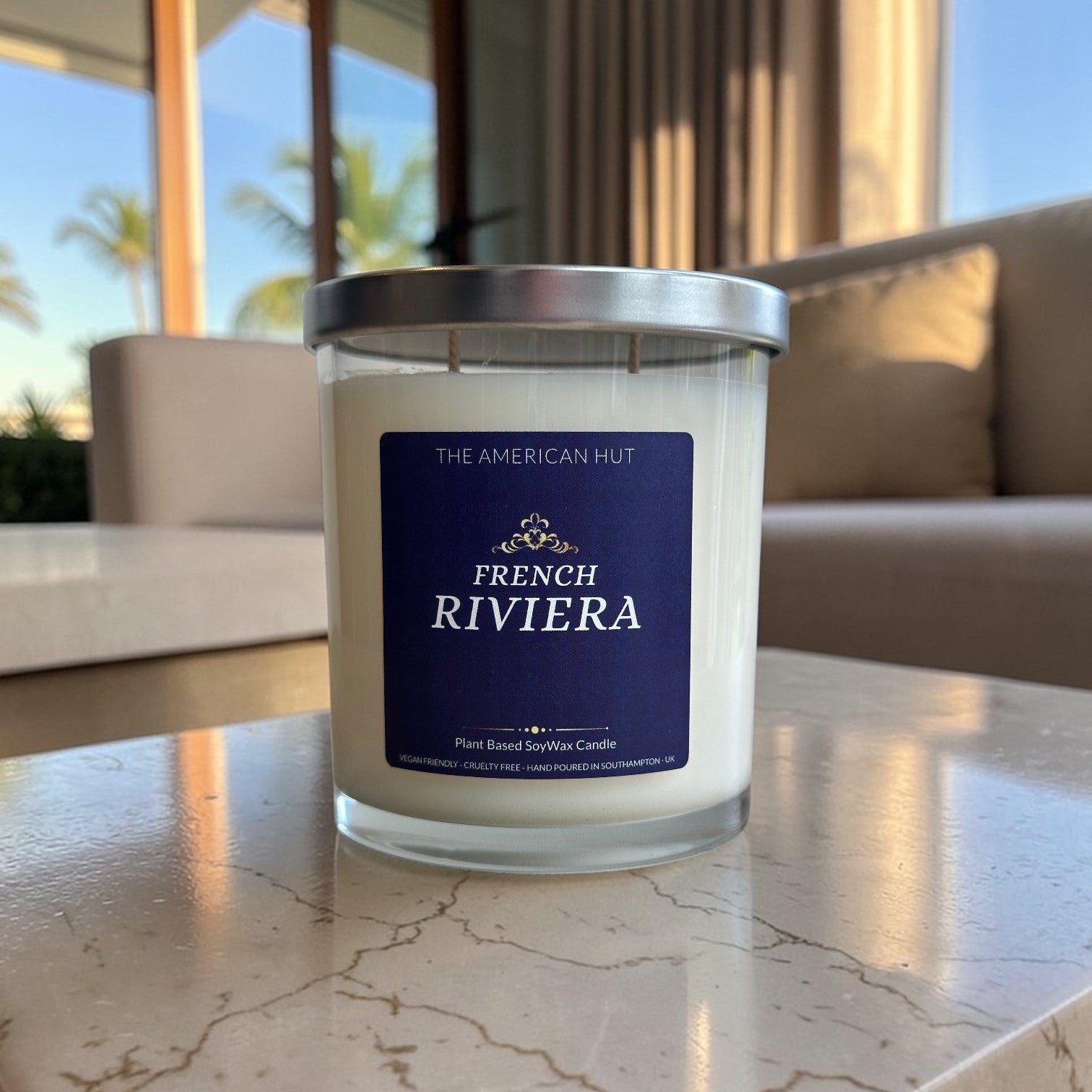 French Riviera Resort - Luxury Two Wick Candle