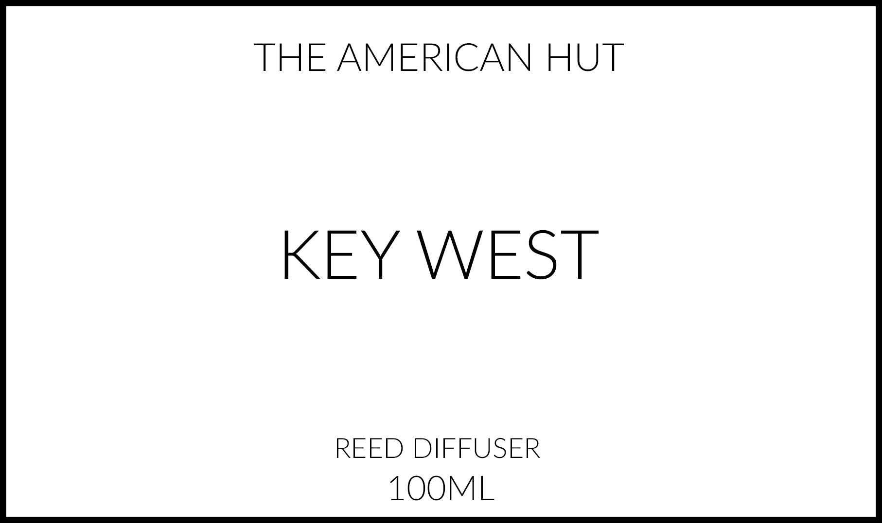 Key West - Reed Diffuser