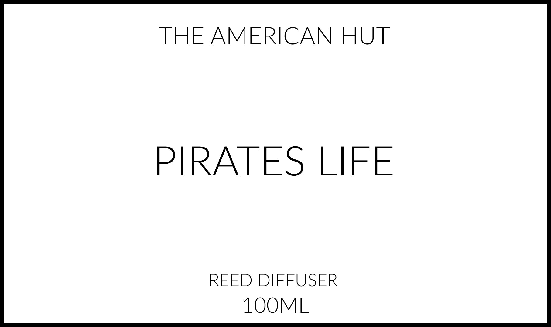 Pirates Life - Reed Diffuser