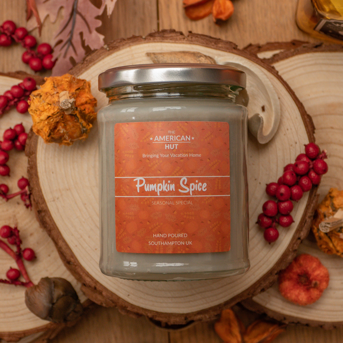 Pumpkin Spice - Jam Jar Candle